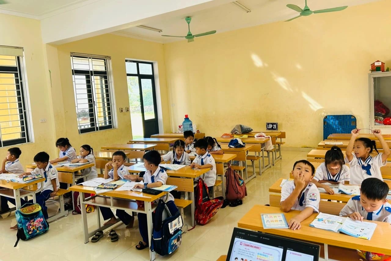 Tiến Sơn: 134 học sinh điểm lẻ vẫn chưa trở lại lớp