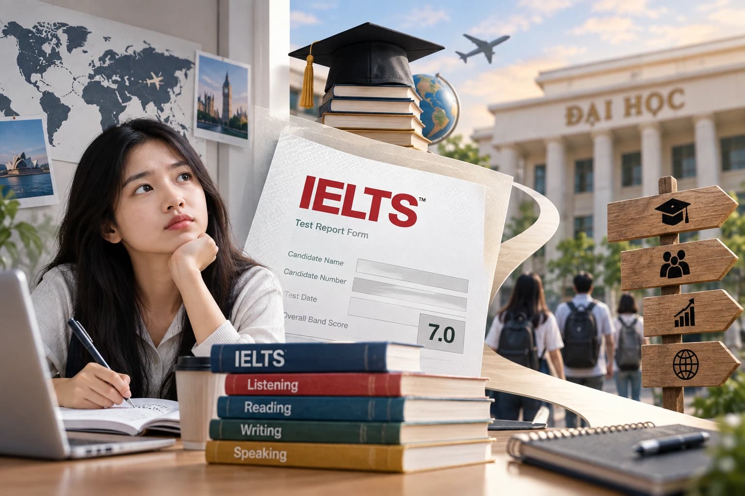 IELTS: Hành trình bùng nổ và vai trò “điểm cộng” trong tuyển sinh