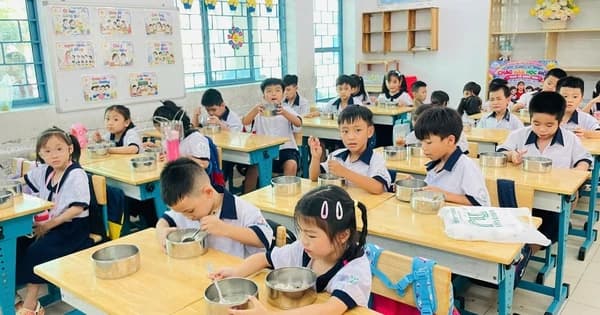 Năm học mới: Nhiều trường đã ổn định bán trú, một số nơi còn gặp khó khăn